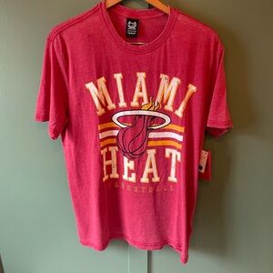Miami Heat Men's Short Sleeve Tee - Red